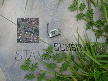 stanza sensity, wirles sensors making art. Sensors all over the city
